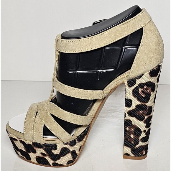 PRIMADONNA COLLECTION WOMAN LEOPARD PRINT BEIGE 84127 NEW /BOX - Picture 3 of 12